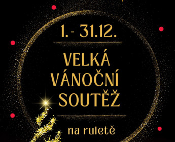 Vánoční soutěž na elektronické ruletě na pobočce Třída Edvarda Beneše 1418 v HK!